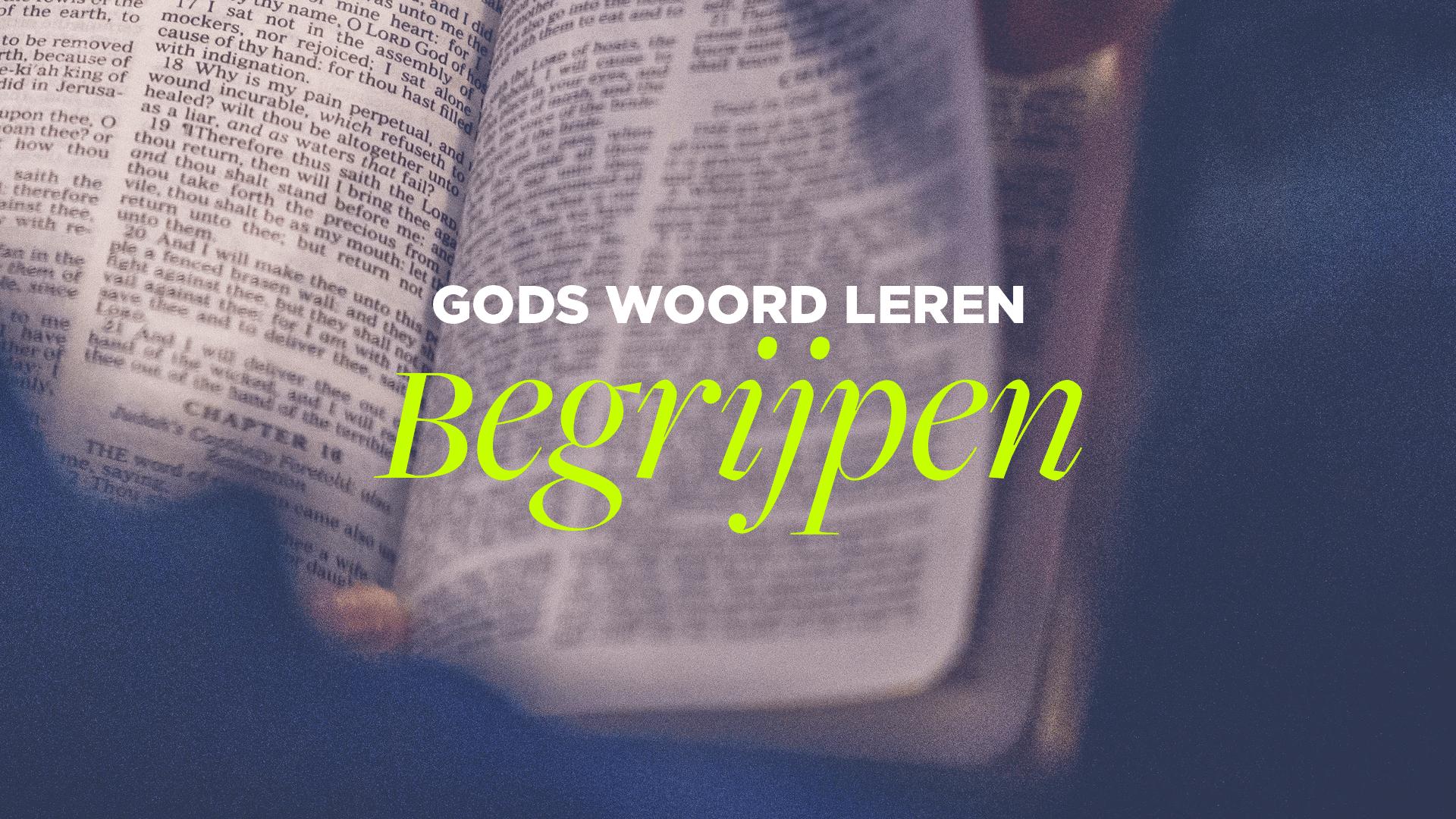 Bekijk de laatste preek van Jan Vossen over Gods Woord leren begrijpen